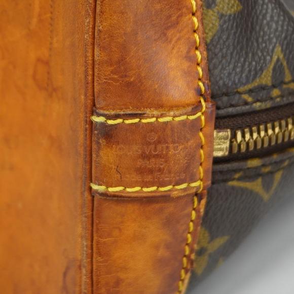 Louis Vuitton Handbag Monogram Alma Brown - Picture 5 of 16